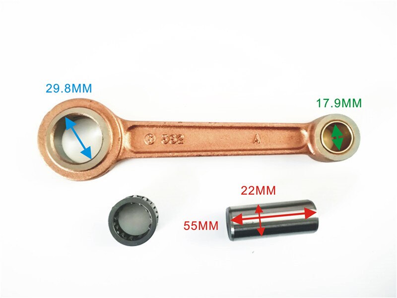 Parti di Motore del motociclo Biella MANOVELLA Biella Biella kit per JAWA250 JAWA 250 010314 padella250 POUZDRO