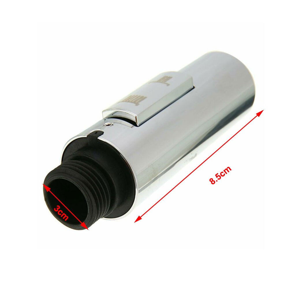 Kitchen Faucet Sprayer Chrome Plating G1/2''Kitchen Sink Pull-out Faucet Nozzle Universal Replacement Head Hose Sprayer