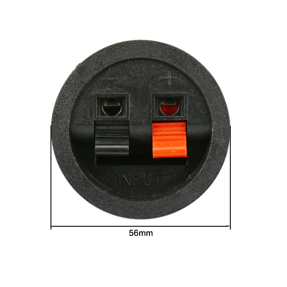 GHXAMP Amplifier Speaker Terminal Block Thickening Junction Box Connector 2 Way Terminal Speaker Seat 2PCS