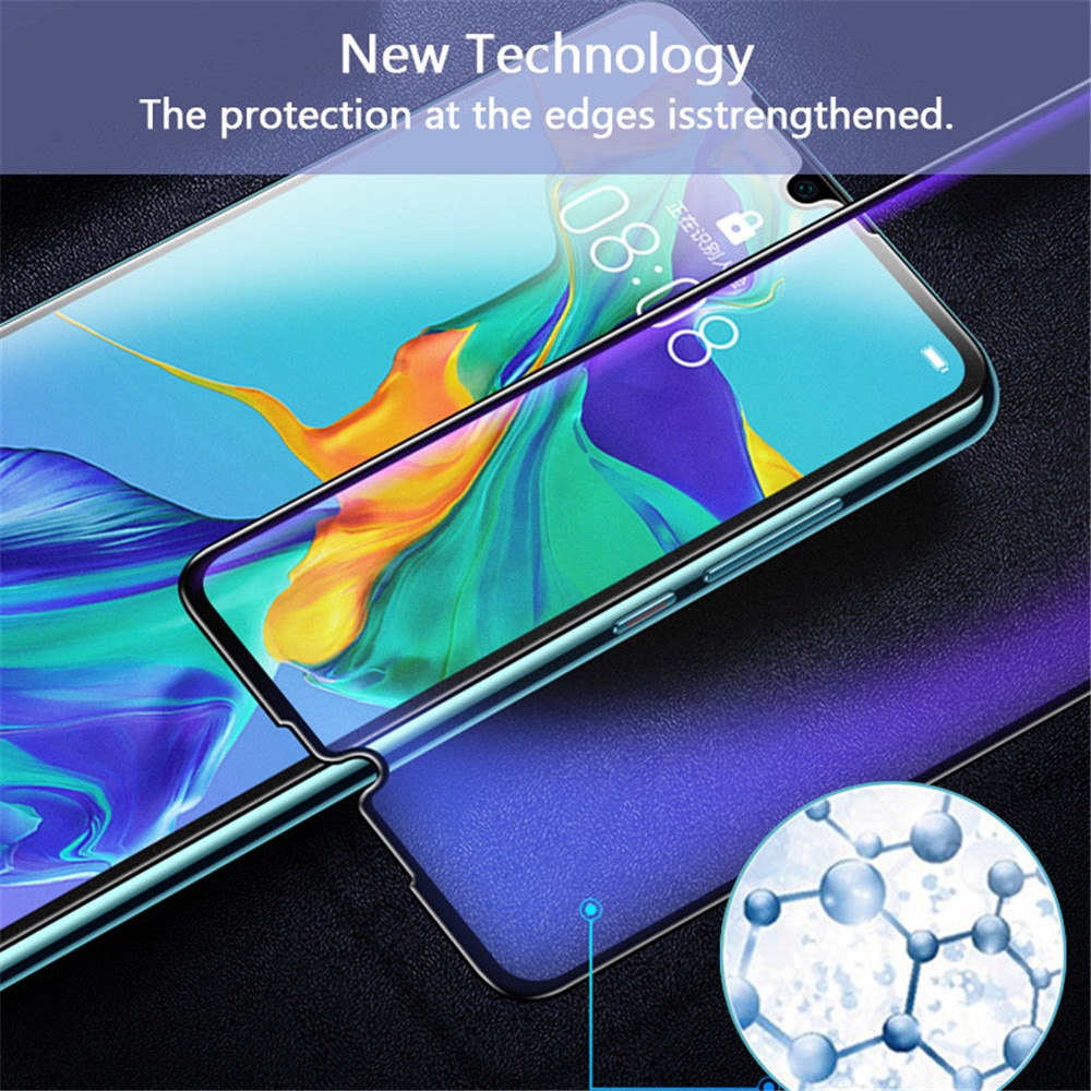 2 in 1 Screen Protector Volledige Beschermende Glas Voor Huawei P30 lite Pro Terug Camera Lens film Gehard Glas Op huawei P30 Lite