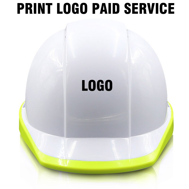 Safety Helmet Work Cap Fluorescent Hard Hat Construction Protective Helmets Outdoor Breathable Labor Engineering Rescue Helmet