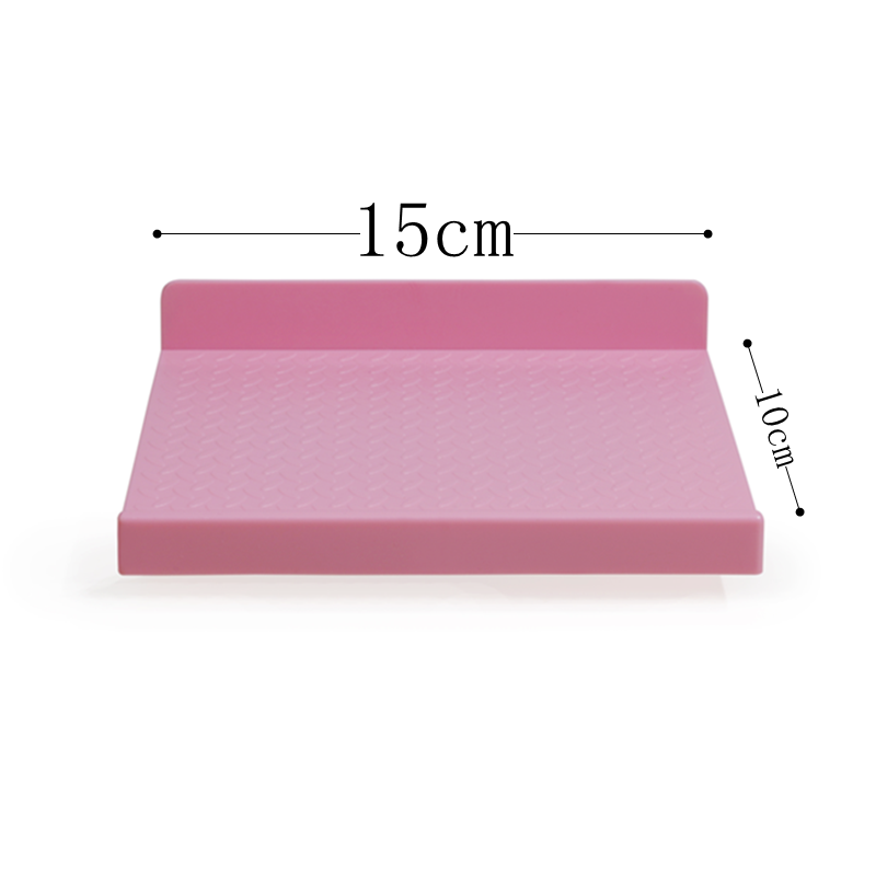 Étagère murale sans poinçon, stockage de fournitures de bureau, soleil T1: Rouge