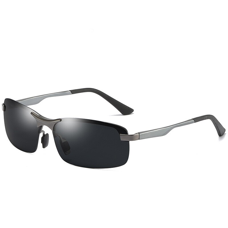 Mode vierkante meekleurende zonnebril mannen gepolariseerde vintage rijden zonnebril mannen oculos de sol masculino: NO 2