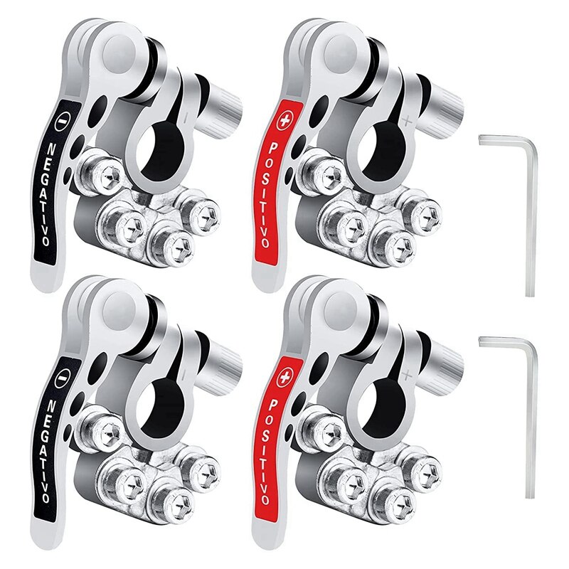 QWORK® SAE voor batterij krokodillenklem 8FT / 2.5M 16AWG, SAE clip connector verlenging oplaadkabel voor auto's en motorfietsen