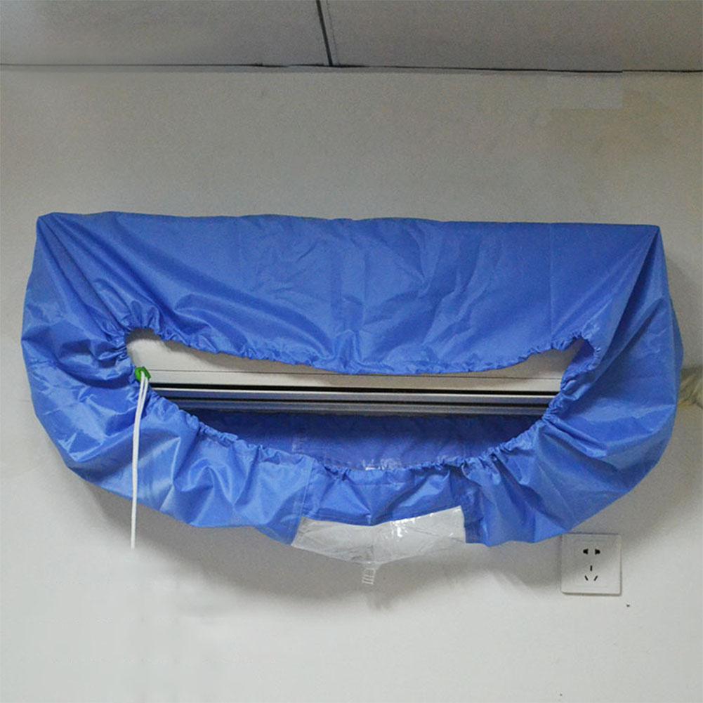 Glorystar Blauw Airconditioner Cover Cleaning Dust Wassen Cover Schoon Waterdichte Protector