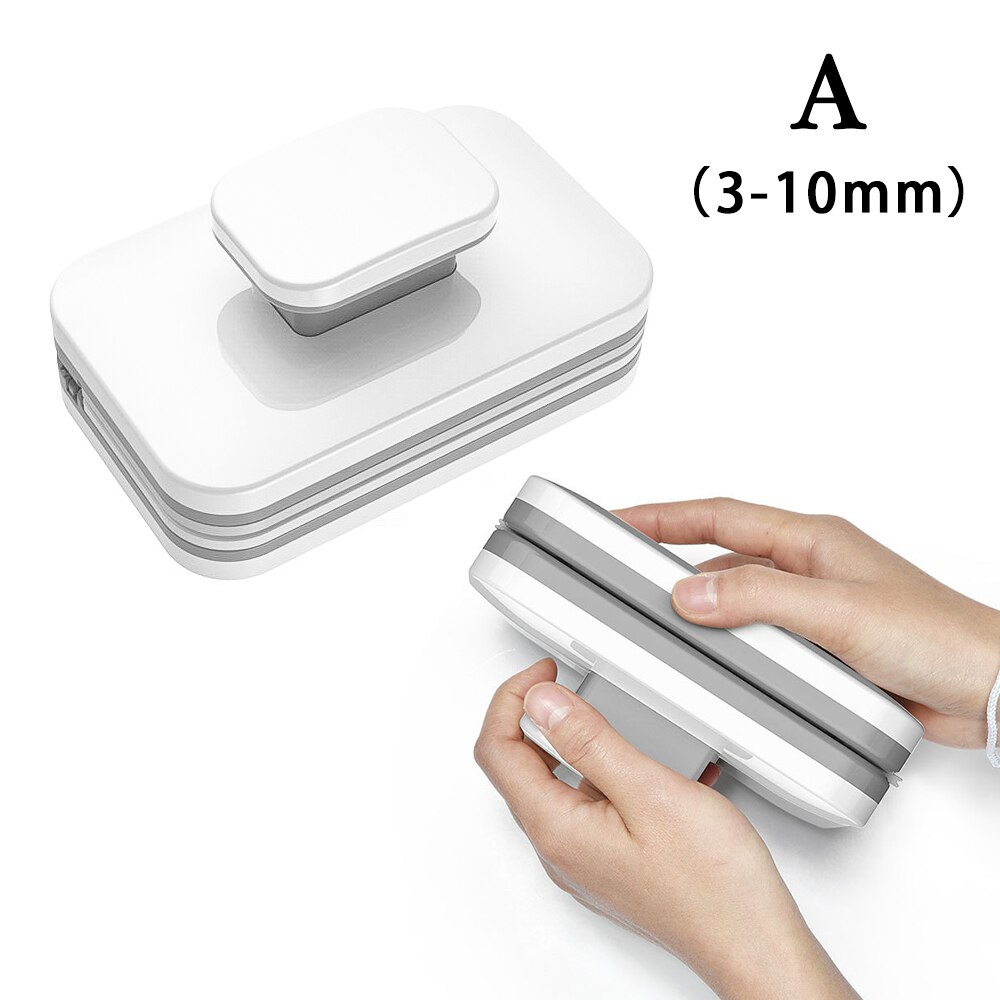 Double Side Magnetic Window Cleaner Glass Cleaner Magnet Windows Glass Cleaning Brush Office Home Household Wash Window Wiper: A
