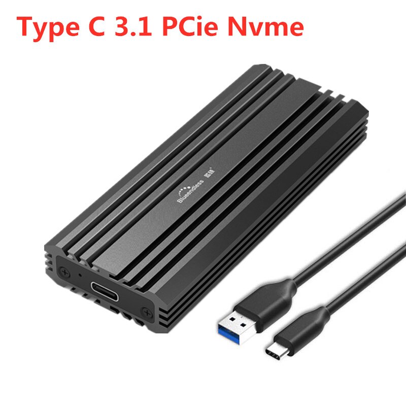 Ssd Shell Blueendless M2 Ssd Case Usb 3.1 10Gbps Hoge Snelhe... – Vicedeal