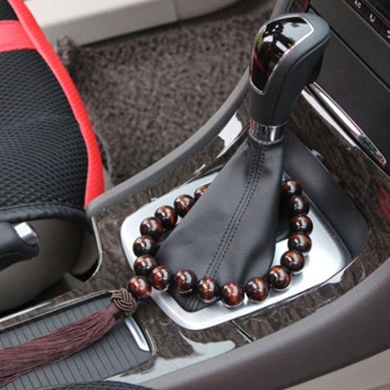 Houten Boeddha kralen auto achteruitkijkspiegel hanger ornament voor Geely Vision SC7 MK CK Cross Gleagle Fiat Punto 500 Palio argo grande
