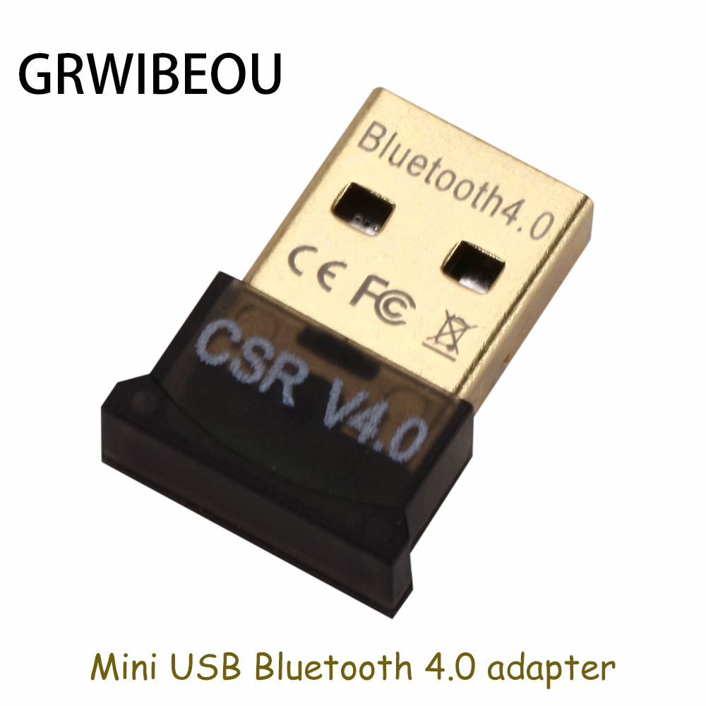 Draadloze USB2.0 Mini Bluetooth 4.0 CSR4.0 Adapter Dongle Voor Windows Xp/7/8/10 Pc Laptop Adapter Bluetooth Ontvanger transmitte
