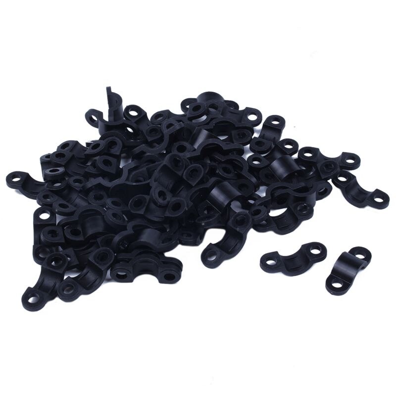 70Pcs Schroeven Gemonteerd Gebogen Kabel Klem Tie 21X7Mm Voor M Draad