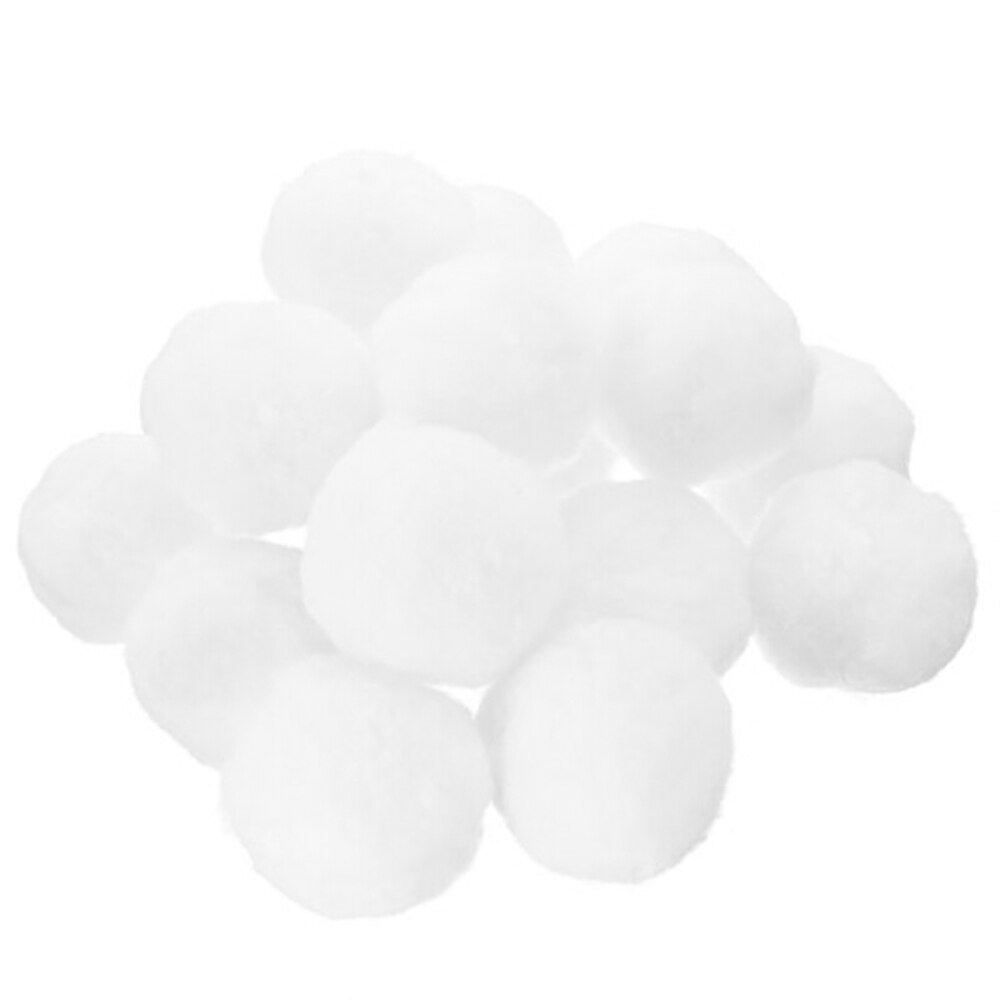 Swimming Pool Cleaning Ball filter cotton Ball Filter Lightweight High Strength Durable Swimming Pool Cleaning Tools: White