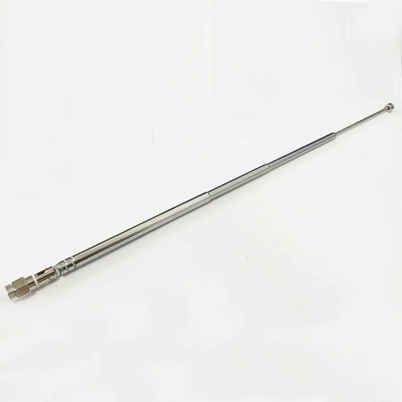1150mm VHF Radio TNC/ BNC Antenna Stainless Steel VHF FM Antenna 76-108mhz for FM Radio Transmitter