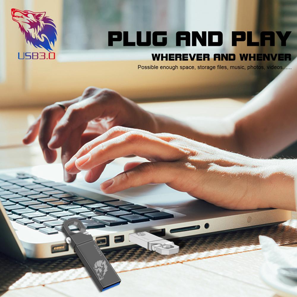 Mini pen drive in metallo USB flash drive 4gb 8gb 16GB 32GB 64GB 128GB penna drive USB3.0 piccolo bastone di memoria U Disk cle usb