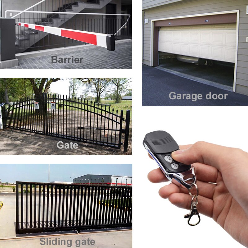 1 stk wisniowski garageport fjernbetjening 433 mhz rullende kode wisniowski fjernbetjening garagekommando håndholdt sender 433.92 mhz