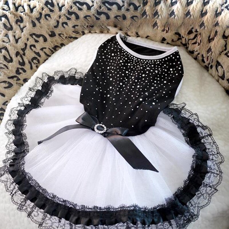 Pet Dog Kleding Tutu Kanten Jurk Elegante Prinses Jurk Chihuahua Mooie Rode Leuke Kat Kleding Party Goederen Voor Hond Levert huisdieren