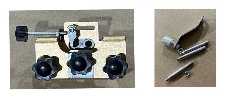 Portable Chain Saw Sharpener For Sharpening Chain Machine Power Tools Accessories Chains Sharpen Jig Machinery Droshipping: Model B Set 2