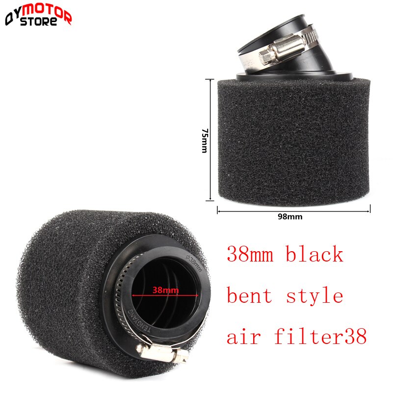 38Mm Atv Pit Dirt Bike 45 Graden Schuine Foam Air Filter Pod Cleaner 110cc 125cc Rode CRF50 XR50 Crf