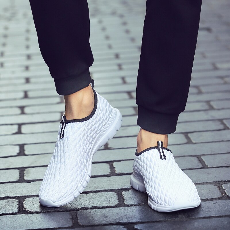 nouvelles chaussures de Tennis pour hommes baskets léger Jogging chaussures de Sport doux confort gymnase Fitness mâle marche Sport chaussures