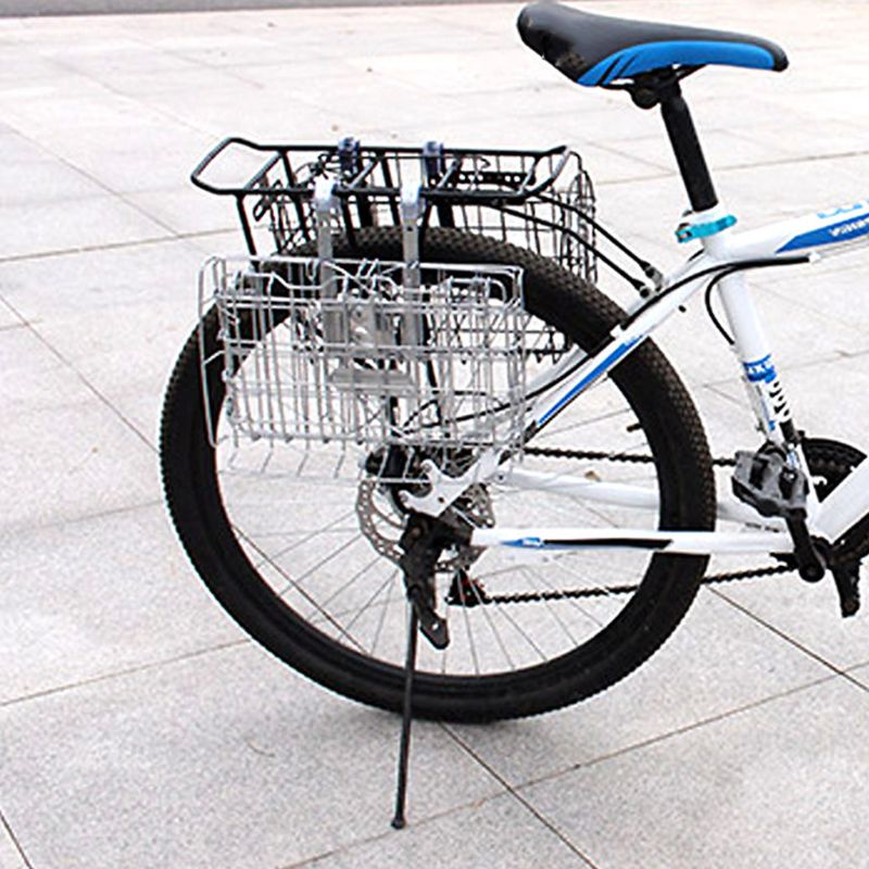 Multifunktionel cykelkurv aftagelig styrkurv let installation aftagelig elektrisk cykelhus til picnic shopping