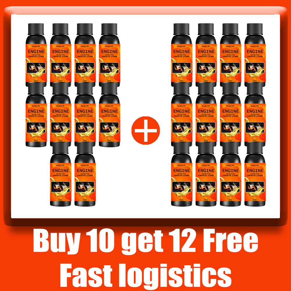 Car Engine Protection Catalytic Converter Cleaner Deep Cleaning Engine Carbon Deposit Reduce Fuel Consumption: Ivory