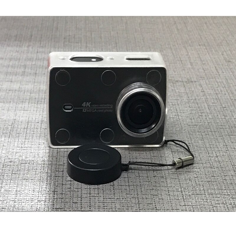 Waterproof Protective shell Transparent Ultrathin Case With Lens Cap Cover For Xiaomi Yi 4K Action Camera 2 II Accessories
