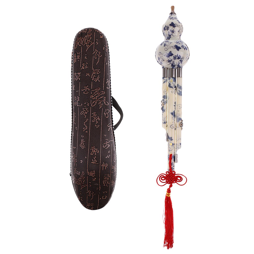 Hulusi – flûte chinoise traditionnelle à citrouille C/Bb, Instrument