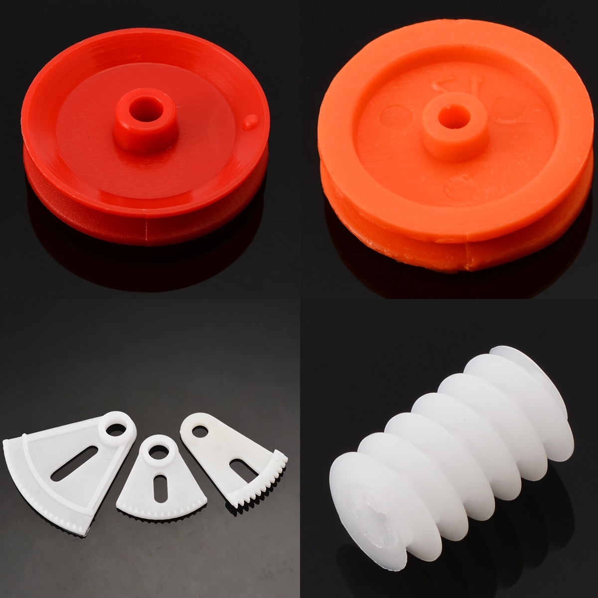81pcs Plastic Gear Wheel Assorted Kit For Robot Toy Car Motor Shaft Model Crafts DIY