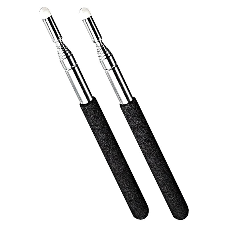 Telescopic Teachers Pointer Teaching Pointer Hand Pointer Classroom Whiteboard Pointer Handheld Presenter: black