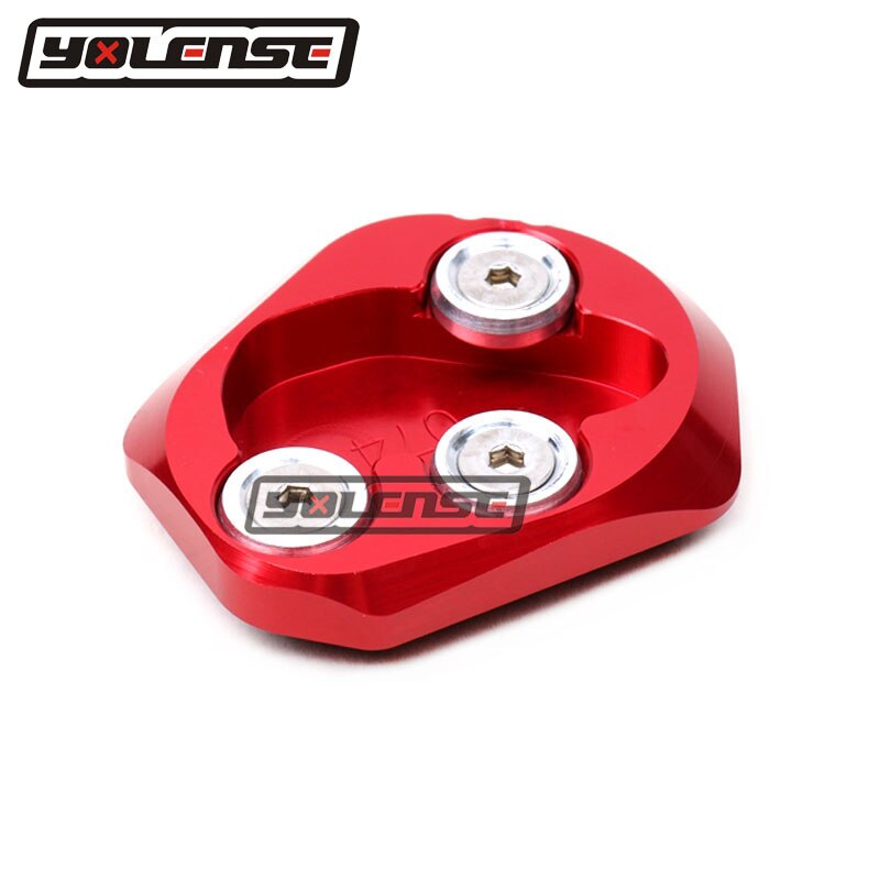 Moto CNC béquille pied Support latéral Extension Pad Support plaque agrandir Support pour YAMAHA YZF-R6 YZF R6 YZFR6