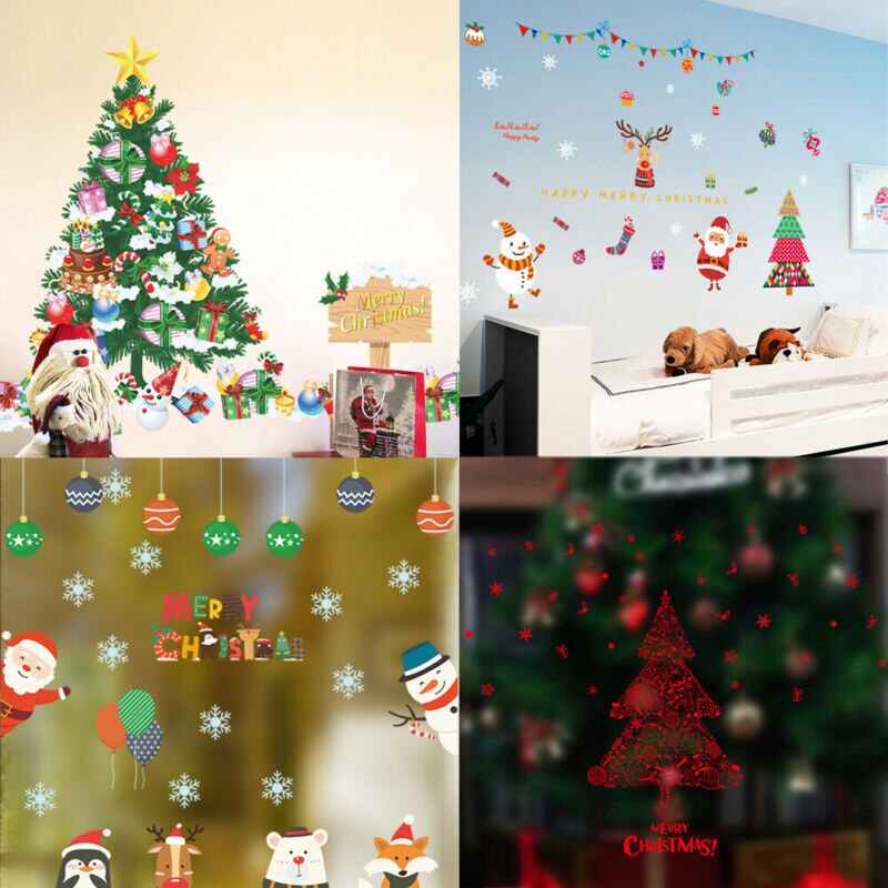 thumbnail image 2 of Seyotauo Christmas Wall Stickers Christmas Wall Decals 3D Santa Claus Breaking The Wall Designs Xmas Toilet Stickers Self-Adhesive Christmas Wall Stickers Funny Christmas Wall Decor Supplies 2 of 11