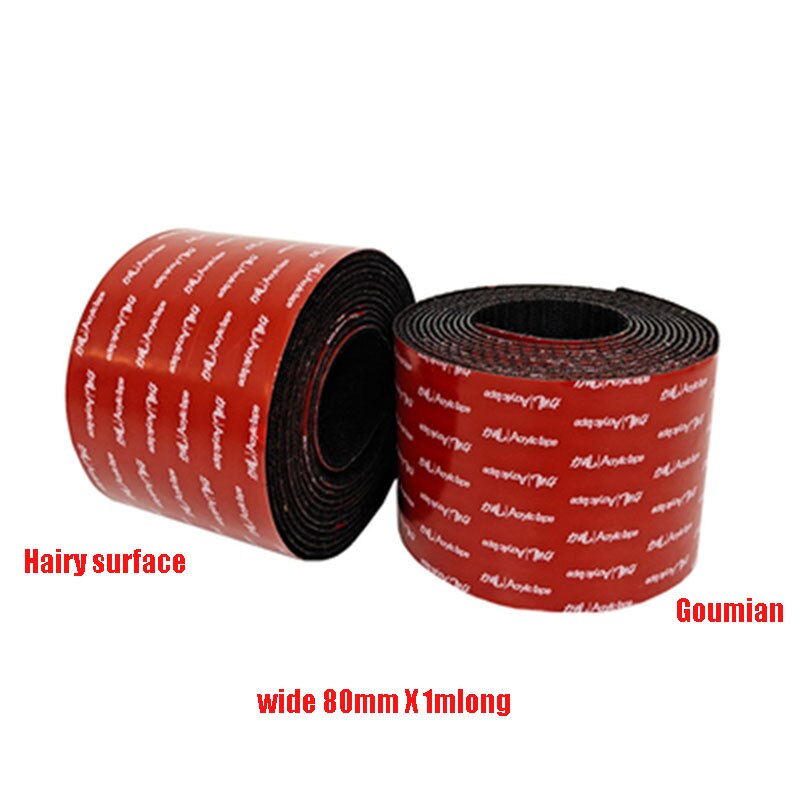 1/m Mair f Strong Self-Adhesive Hook And Loop Fastener Tape Nylon Sticker velcroTape Adhesive Car Interior Can Be Used For DIY 1: 80mm  x 1m