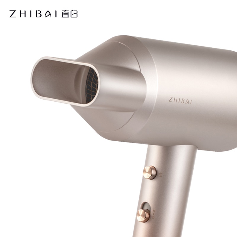 ZHIBAI Anion-sèche-cheveux dégradé Rose, sèche-cheveux à ventilateur, magnifiquement emballé et Portable pour le voyage