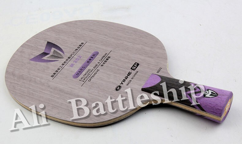 Orignal YINHE M202 MARS Series POLYETHYLENE Carbon table tenis blade/ ping pong blade
