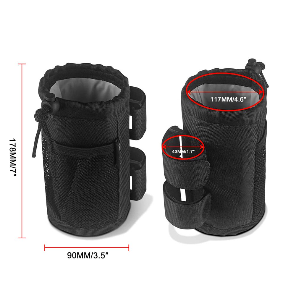 Universal--Tasse Regal für karren, Golf wagen und rollstühle; geeignet für getränke Halfter zubehör für UTV/ATV, autos, Rolle,