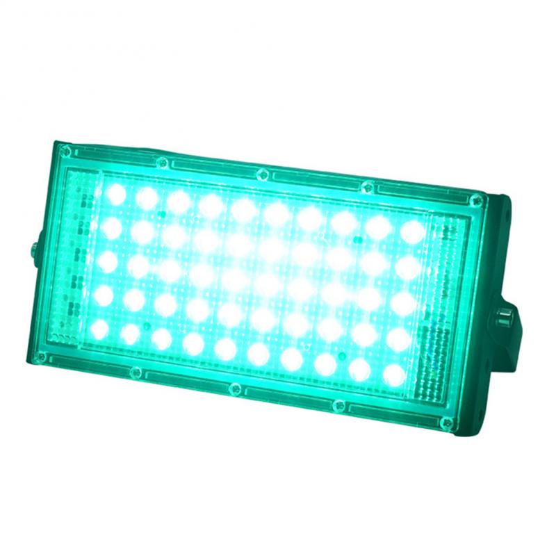 LED Security Floodlight 50W Flood Lights Indoor Outdoor Garden Waterproof Lamp Flood Led Outdoor Street Light Spotlight: green