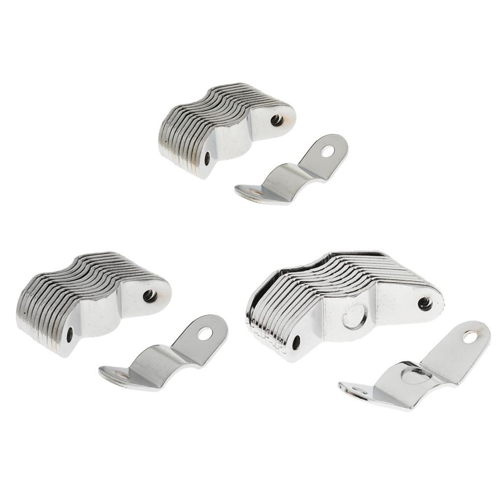 12 Pcs Bass Drum Attach for Dia. 16/22/25mm Stand Holder Tube