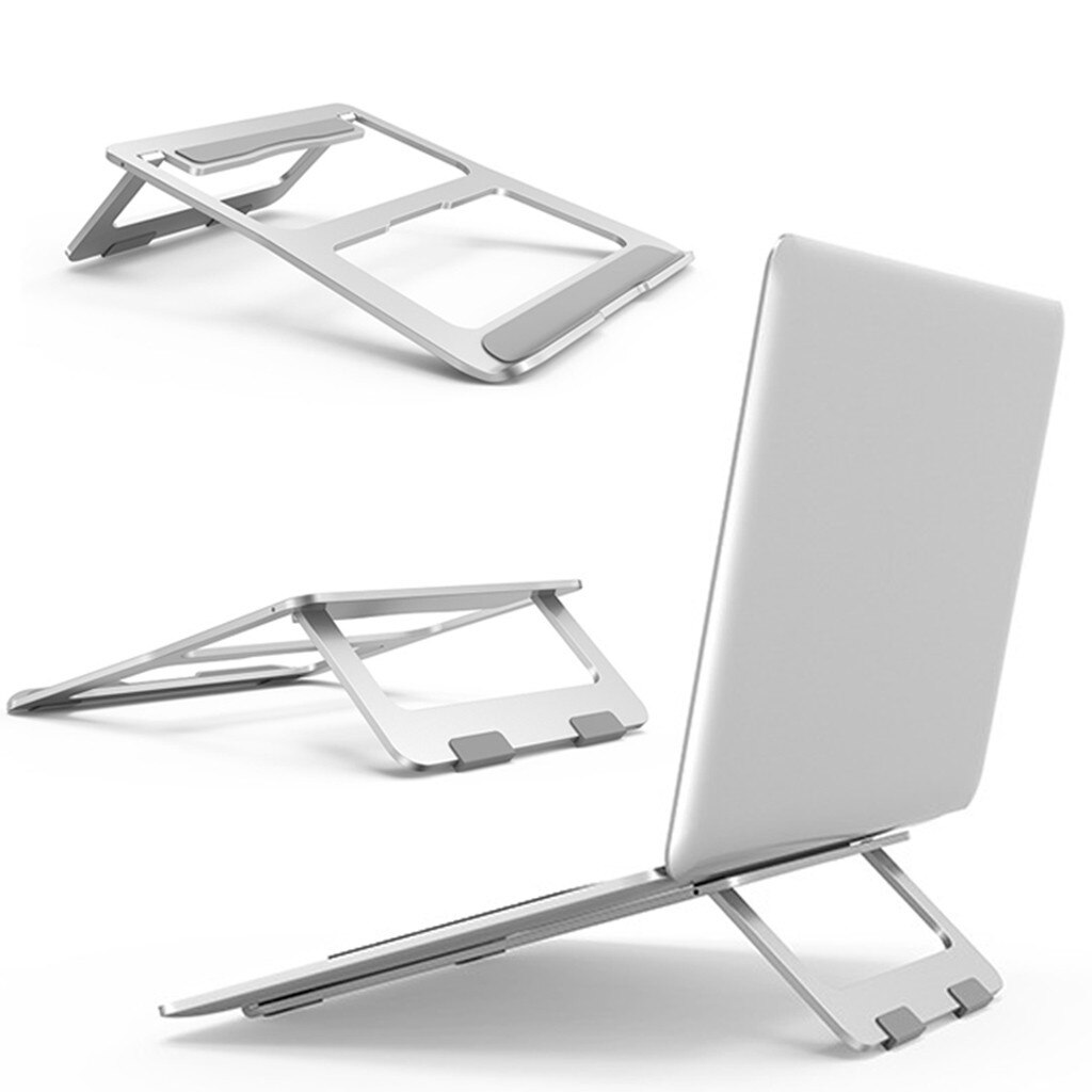 Opvouwbare Laptop Stand Draagbare Verstelbare Aluminium Legering Opvouwbare Laptop Houder Beugel Voor Alle Tablets En Laptops Tot 15''