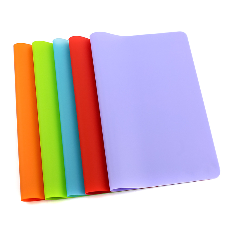 Write Pads Soft silicone Writing Pad Non-Slip Solid Color Writing Mat School Supplies AS99