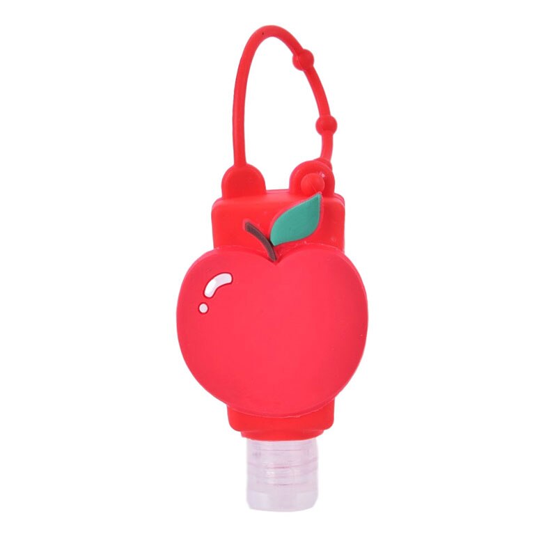 Cartoon Silicone Mini Hand Sanitizer Holder Travel Outdoor Safe Gel Holder Hangable Liquid Soap Dispenser Containers For Kids: I