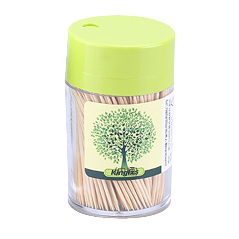 Wykałaczki robić żywności plastikowe opakowania wykałaczki robić słoików ozdobne pudełko dwustronny wykałaczka bambusowa naturalne składniki około 500 sztuk
