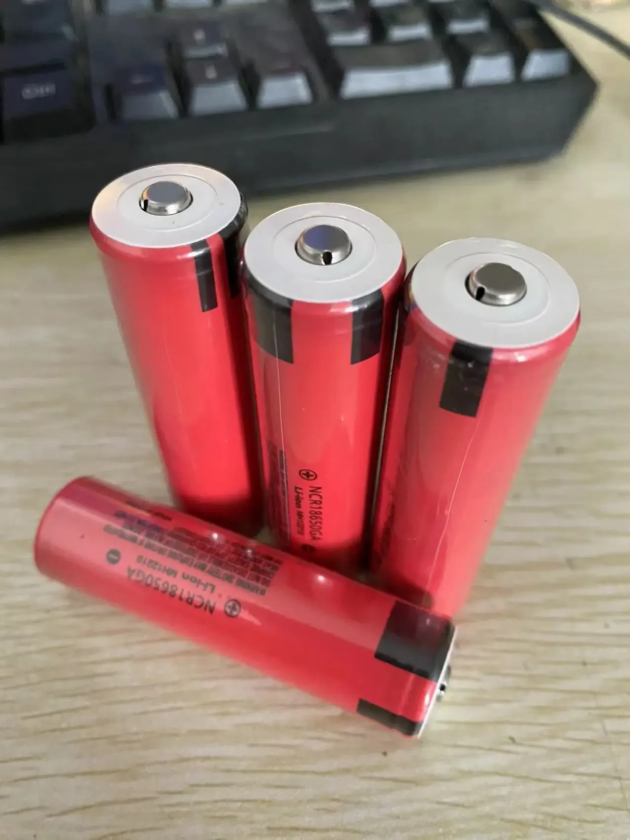 3500mah ncr18650 ga 20a entladung v batterie akku für spielzeug taschenlampe flache-top lithium-batterie diy nickel: Grau