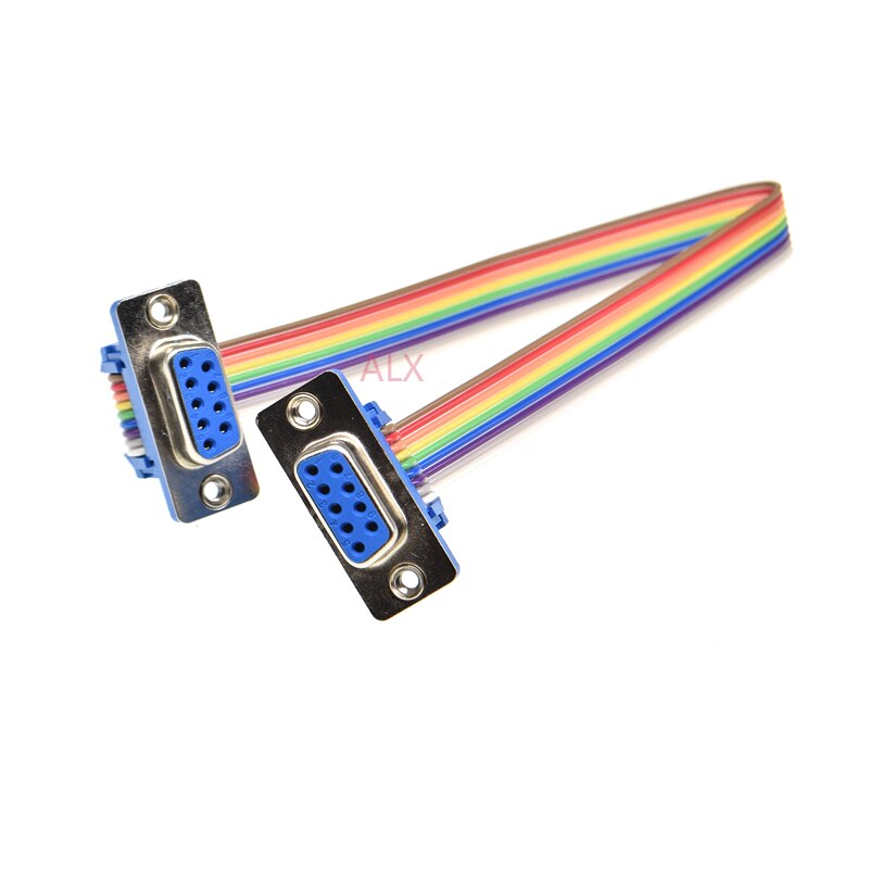 1PCS 20CM 50CM 1M DB9 FEMALE to FEMALE CABLE D-Sub serial port connector adapter rs232 com Extension Cable