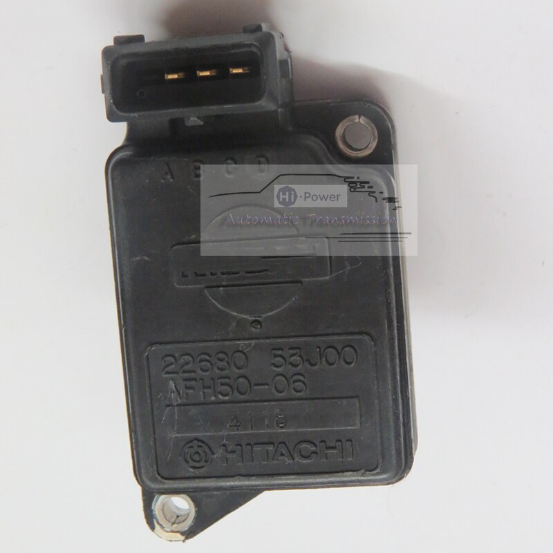 OEM 22680-53J00 Mass Air Flow Meter Sensor For 91-94 Nissan Sentra Infiniti G20 2.0L 2268053J00 AFH50-06 AFH5006