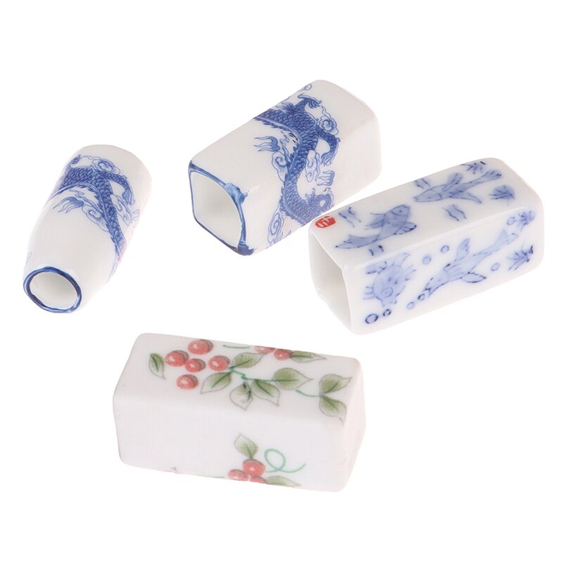 1:12 Dollhouse Miniature Ceramics Chopsticks Tube Model Kitchen Dolls Accessories Toys