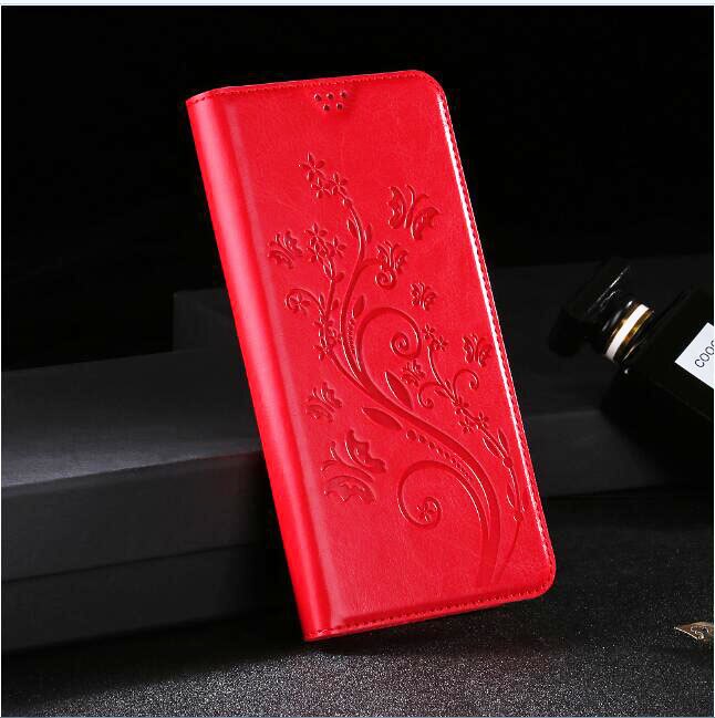Flip Case Voor VIVO V17 Neo Leather Wallet Cover Voor VIVO V17 Neo V 17 V17Neo Case Luxe Magnetische Stand kaarthouder: Red FZ Shu