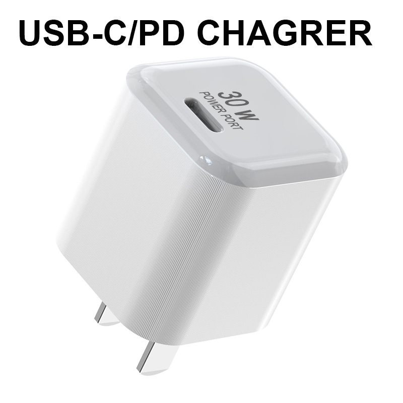 Szybka ładowarka przenośna szybka ładowarka Mini PD 30W ładowarka do telefonu Adapter akcesoria do telefonów komórkowych dla Huawei Xiaomi dla iPhone 13 12