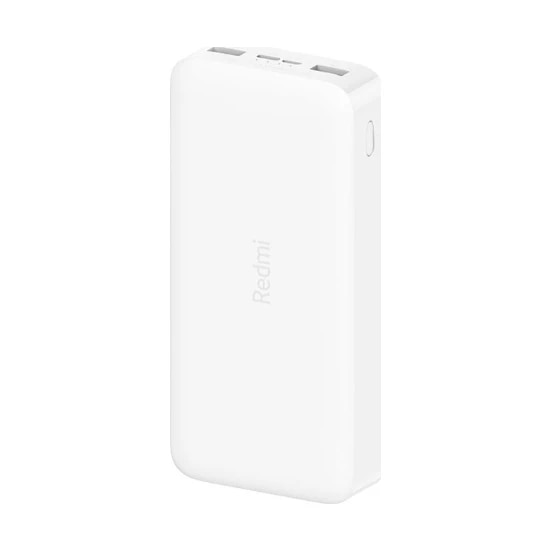 Xiaomi Redmi 20000 Mah Portable Fast Charger USB-C - 18W 2 Output Powerbank Portable Charger Fast charger Portable White