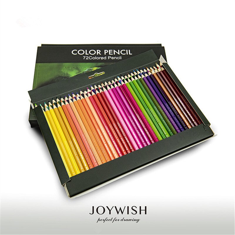 JOYWISH 72 colored Pencil Lapis De Cor Professionals Artist Painting Oil Color Pencil For Drawing Sketch Art Supplies