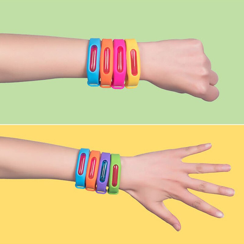 Bracelet Anti moustique répulsif Bracelet bandes voyage Mozzie insecte Anti moustique Capsule antiparasitaire insectes insectes contrôle moustique