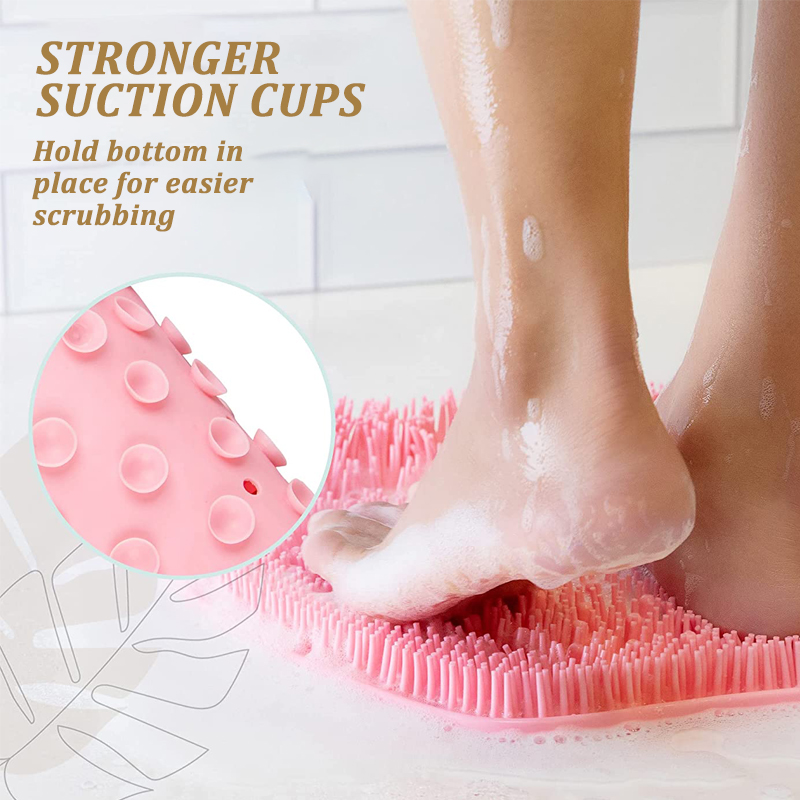 Brosse de Massage exfoliante pour douche, salle de bain, coussinets de Massage des pieds, brosse de Massage du dos paresseux, lavage du corps, outil de bain